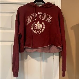 wild fable cropped hoodie